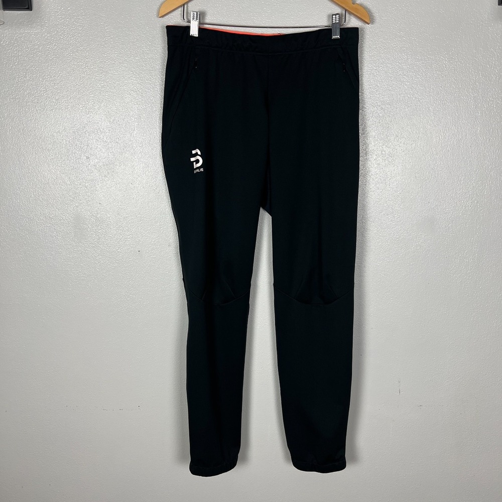 Bjorn Daehlie Womens Large Full Leg Zips Classic Winter Cross-Country Ski‎ Pants